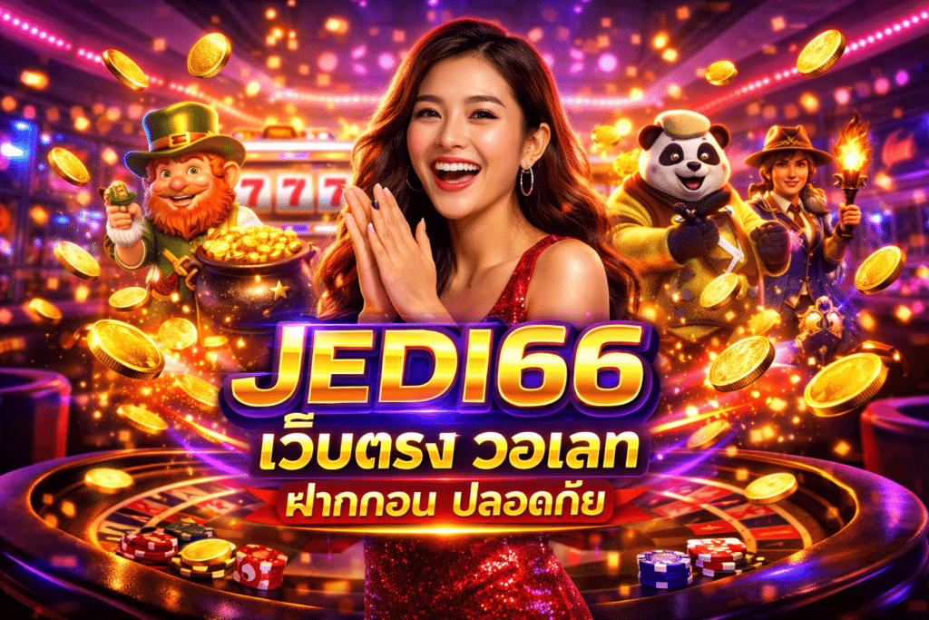 JEDI66 เว็บตรง วอเลท ฝากถอน ปลอดภัย