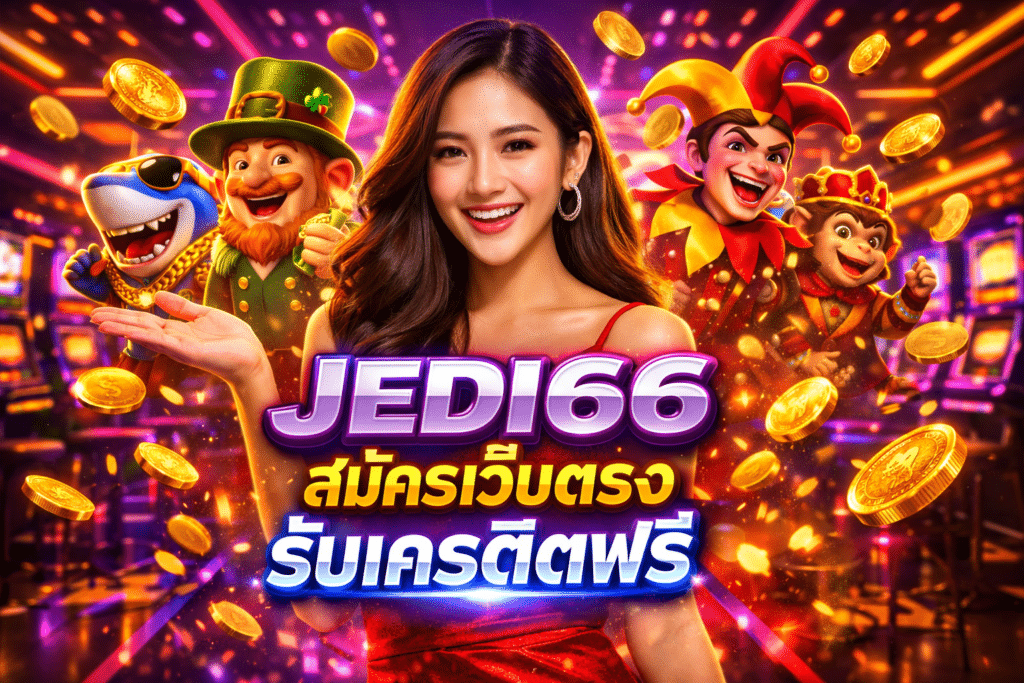 JEDI66 สมัครเว็บตรง รับเครดิตฟรี