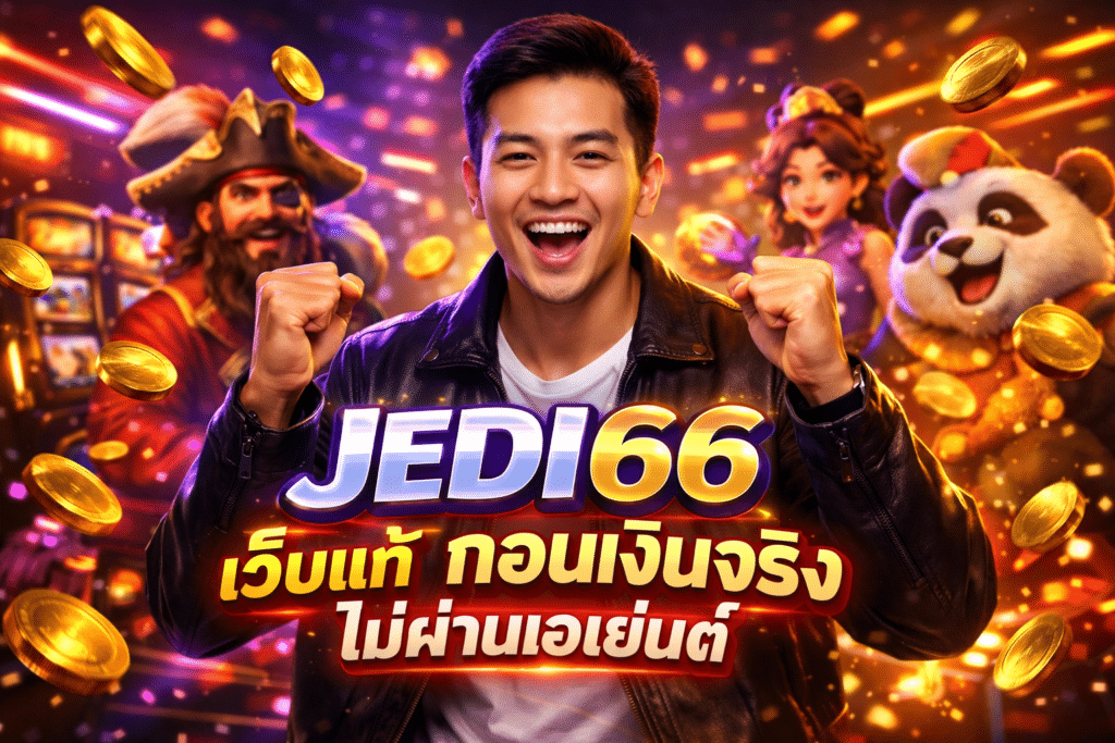 JEDI66 เว็บแท้ ถอนเงินจริง ไม่ผ่านเอเย่นต์